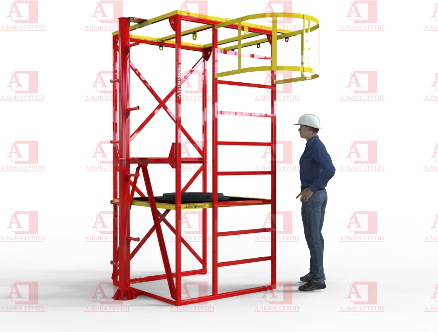 Учебно-тренировочный полигон Альпинист-2-0-6 (2,7м + без бревна) от АЛЬФА ГРУПП для практических занятий на высоте и в замкнутом пространстве с применением средств индивидуальной защиты и стационарных анкерных систем.   Учебно-тренировочный полигон Альпинист-2-0-6 (2,7м + без бревна) от АЛЬФА ГРУПП для практических занятий на высоте и в замкнутом пространстве с применением средств индивидуальной защиты и стационарных анкерных систем.